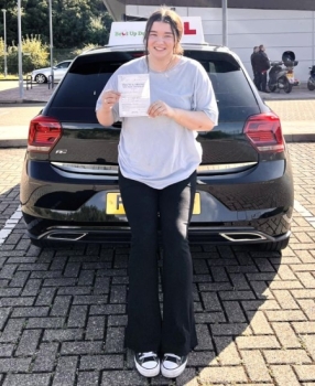 And you certainly deserve it Shayla Barnes, 1st time pass with only 2 driver faults. You never gave up and your tenacity paid dividends in the end, so huge congratulations!!🎉<br />
It goes without saying I will miss our chats around new menu items, but as you’re starting your new job on Monday (good luck), we’ll both be in the dark from now on.🤔🍔